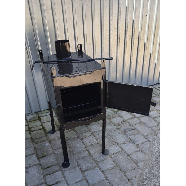 Піч опалювально-варильна буржуйка 3,5 мм