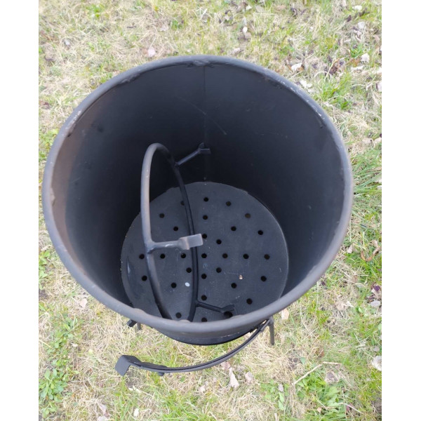 Піч під казан, діаметр 30 см, метал 3 мм