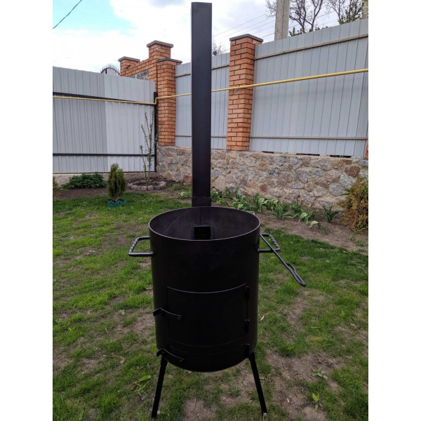 Піч під казан 12-20 л, діаметр 400 мм, знімна труба