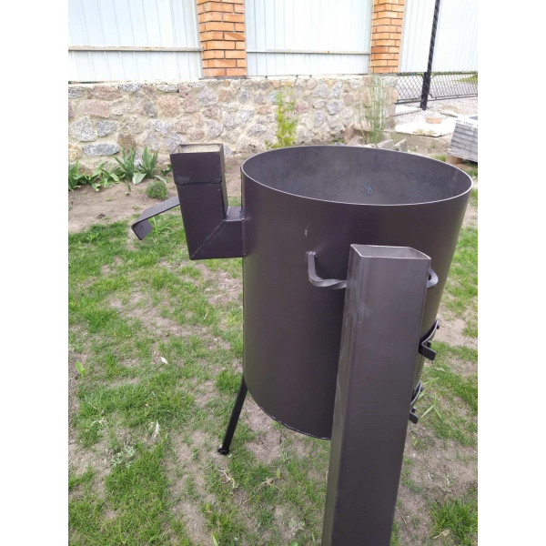 Піч під казан 12-20 л, діаметр 400 мм, знімна труба
