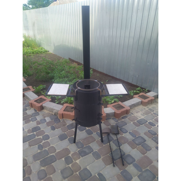Піч під казан 6-18 л + подарунок кочерга та совок
