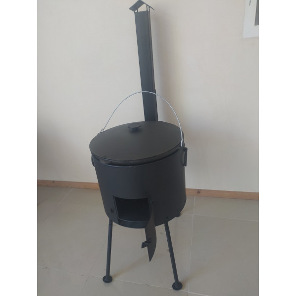 Печь под котел от 6 до 20 л с трубой.