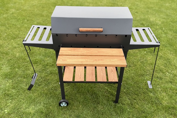 мангал з кришкою для дачі