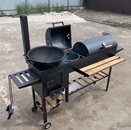 Мангалы с печкой под казан